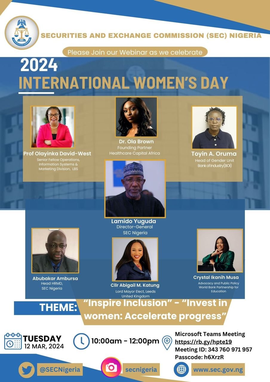 2024 Webinar on IWD