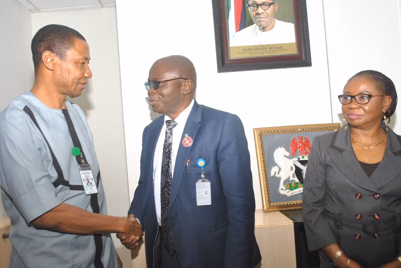 LEFT TO RIGHT: Chairman Investment and Securities Tribunal IST, Isaiah Idoko-Akor, Acting Director General Securities and Exchange Commission Dr. Abdul Zubair